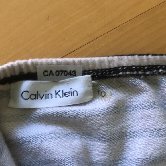 CALVIN KLEIN Military Style Strapless Mini Dress - Picture 6 of 8